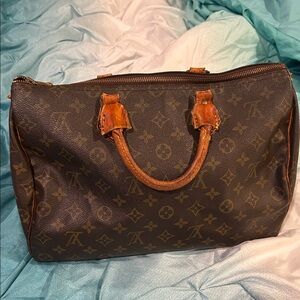 Louis Vuitton Brown Monogram Canvas Tote